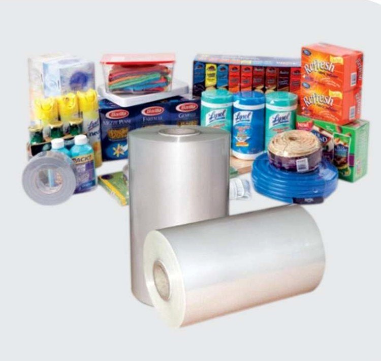 PVC Shrink Inks application from the company brochure